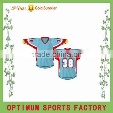 Top quality ice hockey jersey/ice hockey uniform