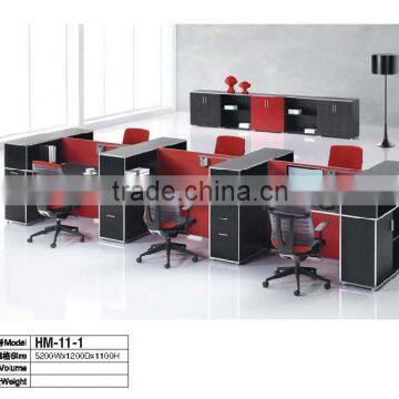 High quality aluminum partition office cubicle workstation