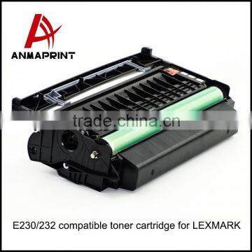 China Premium Manufactuer Compatible toner cartridge E230 TToner cartridge for Laxmark