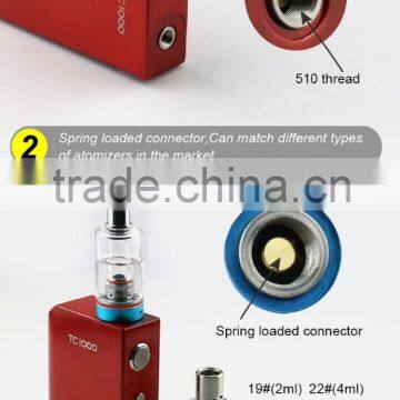 Original factory variable voltage mod factory price Temp Control 100W Box Mod