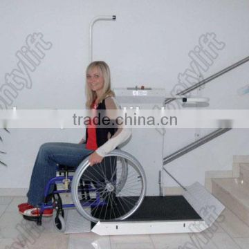 Home vertical hydraulic wheelchair incline lift outdoor home disabled elevator