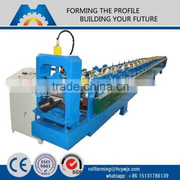 europe profile design cold rolling half round gutter manufacutring machine