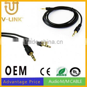 High quality high speed male to male rca cord with audio data transmission