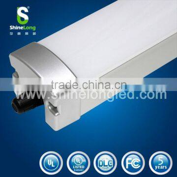 IP65 Tri-proof Light 20W 60cm With Aluminum Housing, PC Cover, Own Mould for Replace 2*18w/20w CFL Tubes photo-2