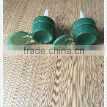 Green nail polish remover pump for packaging bottle