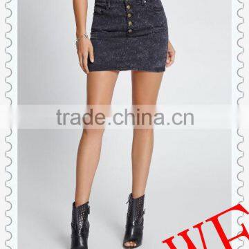 New Arrival! 2014 Outlet factory supply Hot Selling Sexy Denim tight Mini Skirt