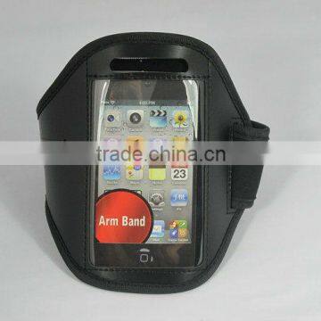 Wholesale custom sport armbag for running /comfortable sport gym armband with reflective border