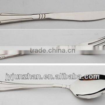 Table spoon fork knife with SS410 material and low price