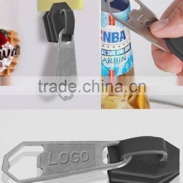 Mounted magnet bottle opener