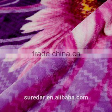 100% Polyester Korean Style 2Ply 1 Side Embossed Mink Blanket photo-3