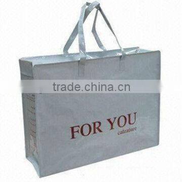 silvery laminated pp woven bag