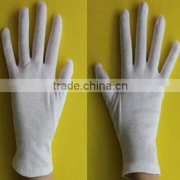 Hot sell! Gold SUpplier of white funeral gloves