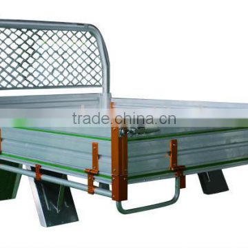 aluminium ute tray body with mudguard