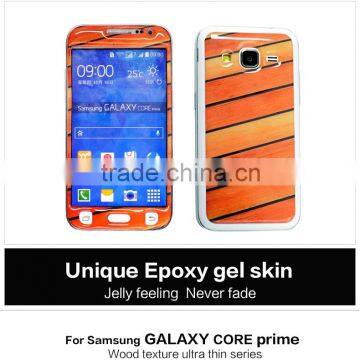 custom back epoxy gel skin tpu cover case for samsung galaxy core s4, customized and factory price