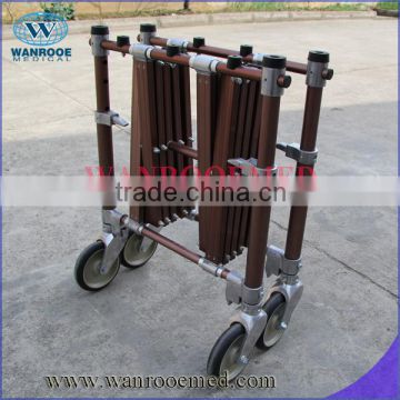 GA102 aluminum alloy funeral trolley with fold-out handle                        
                                                Quality Choice