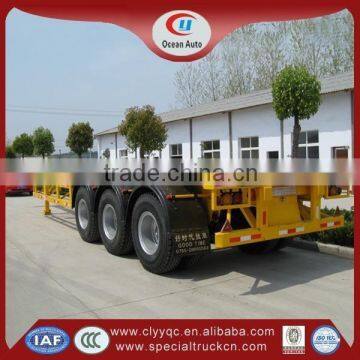 Factory Price 40T Heavy Duty Low Bed Car Trailer