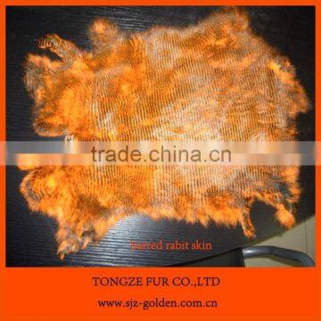 High Quality Rabbit Fur Skin Dyed Colors photo-6
