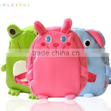 Cute Cartoon Animal Style High Quality School Bag for Children