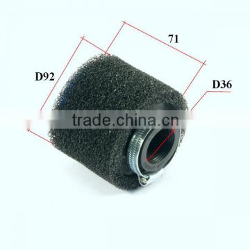 black cheap high quality motorcycle air filter