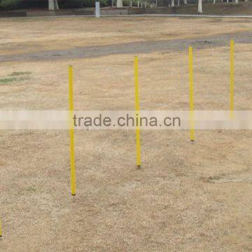 Dog Agility Slalom, Dog Agility Weave Poles