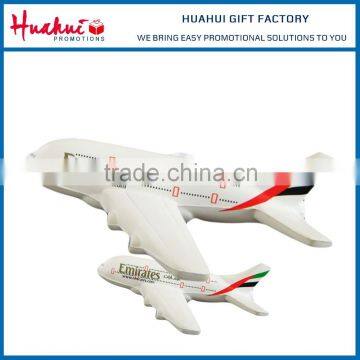 Top Quality Logo Printed Airplane Anti Stress Ball Kids Toys