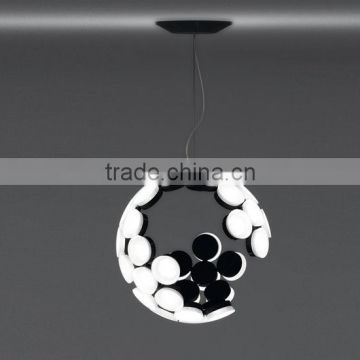 2015 aluminum LED ball shape modern fashion decoration pendant lamp