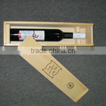 Exquisite Gift Box Rectangle Wooden Box Packaging For Wine