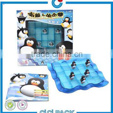 interesting baby intelligence toys box paper storage box with clear window
