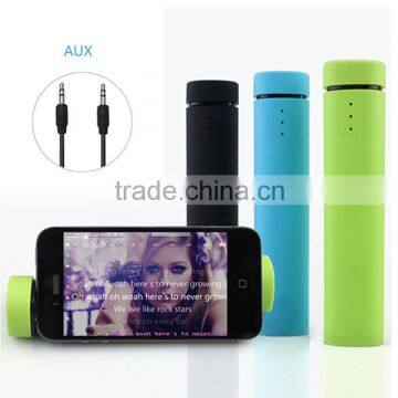 New Bluetooth Speaker Power Bank 3000mah 4000mah xiaomi power bank with speaker mobile holder wireless charge