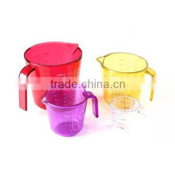 high quality food grade plastic measuring cup