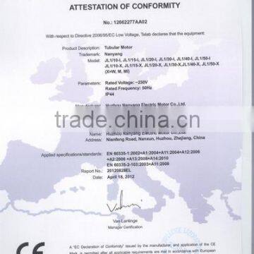 ATTESTATION OF CONFORMITY