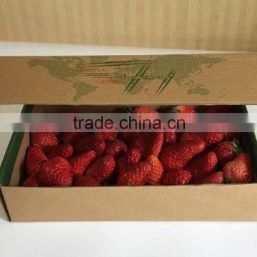 Environmentally nice accept custom order kraft paper food box for strawberry gift packaging