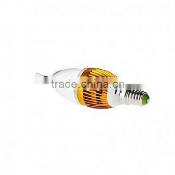 LED Candle Bulb 3W E14 LED Candle Bulb Light Golde High Power LED Light Bulb Warm White photo-3