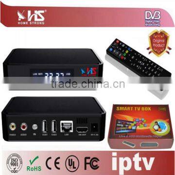 UHD home strong iptv Set-top boxes dvb-s2 satellite receiver play 4k channle