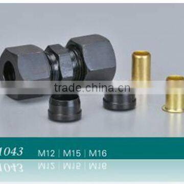 Quick 7 units high quality pipe bolt and nut