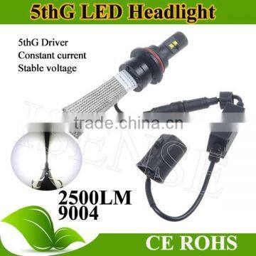 High power led headlamp 5th generation(Hi/Lo beam) H4 H13 9004 9007 led lighting bulb