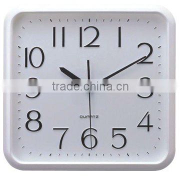 square wall mounted clock, decorative wall clock