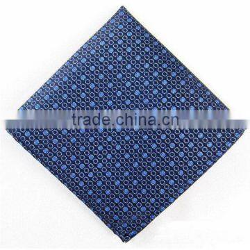 Classic jacquard silk pocket square