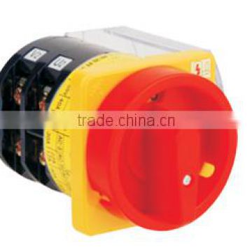 HZ12 (ROHS,CE certificate) red yellow rotary switch 3 position