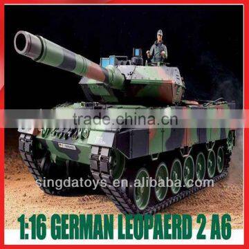 New 1:16 2.4G German leopaerd2 A6 henglong rc tank