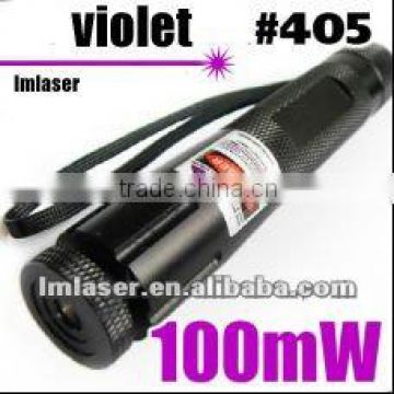 405nm violet laser pointer 100mw waterproof