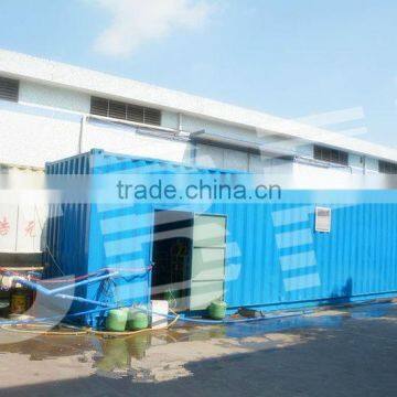 Containerized mobile ice plant to make ice with easy operation in 40 HQ