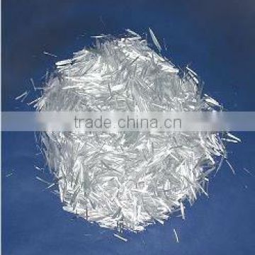 Fiberglass chopped strands for concrete