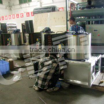 French Polynesia Snow Sea Water Flake Ice Maker With Refrigeration System photo-5