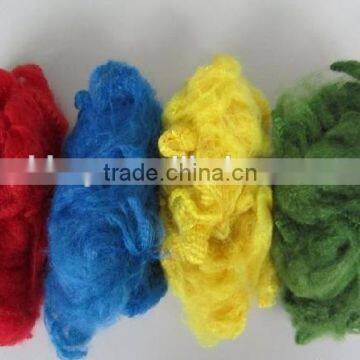 Recycled Polyester Staple Fiber Colorful