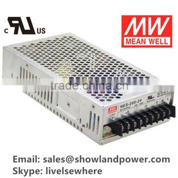 NES-200 200w Meanwell Universal Power Supply For CCTV instead S-200