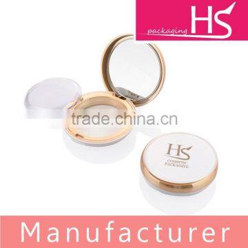 new empty compact powder packaging with mirror