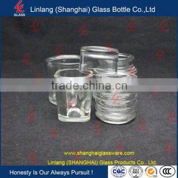 Wholesale Manufacturer Glass Bottle Square Glass Candle Holder