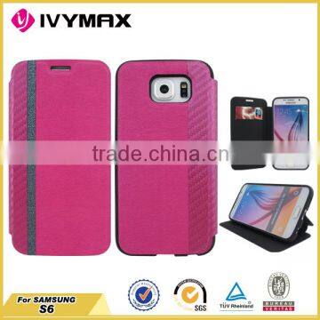 Colorful Mobilephone Case for Samsung Galaxy s6 New Wallet Leather Case photo-6