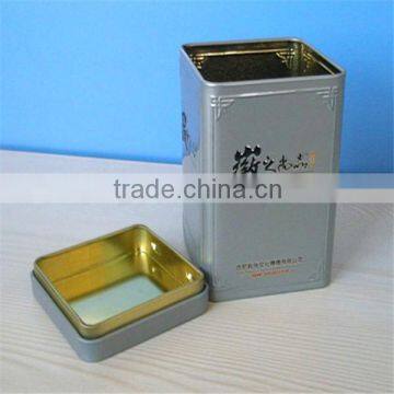 Recyclable Feature customized factory tin can/tin case/ high quality cookie tin box